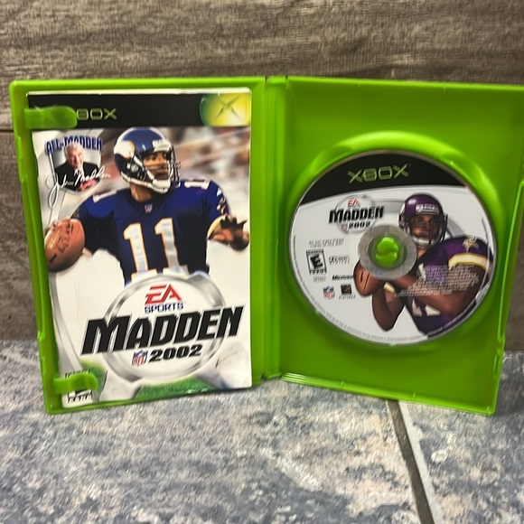 5 for $60 - Madden 2002 Xbox game - Picture 2 of 4
